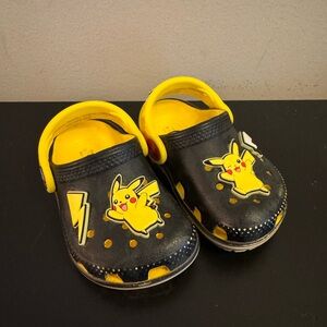 Toddler Pokemon Pikachu Crocs C4